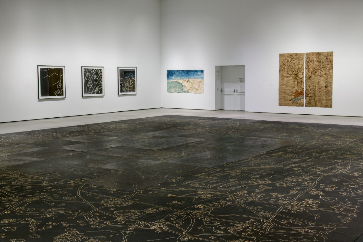 Installation view of Mixpantli: Contemporary Echoes