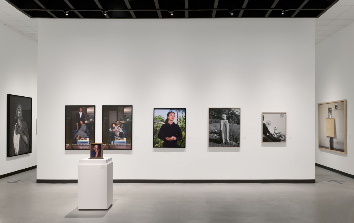 Installation photograph, Family Album: Dannielle Bowman, Janna Ireland and Contemporary Works from LACMA