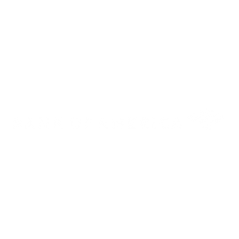 Bank of America logo white