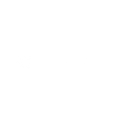 Shinsegae logo white