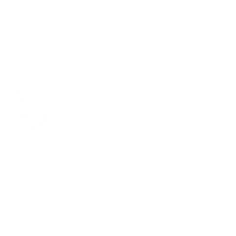 Union Bank logo white