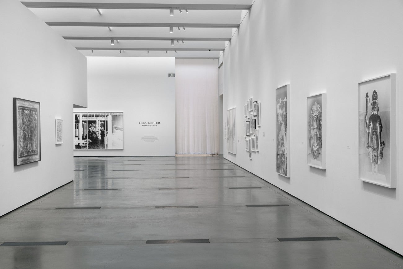 Vera Lutter: Museum in the Camera, Los Angeles County Museum of Art, 2020, art © Vera Lutter, photo © Museum Associates/LACMA