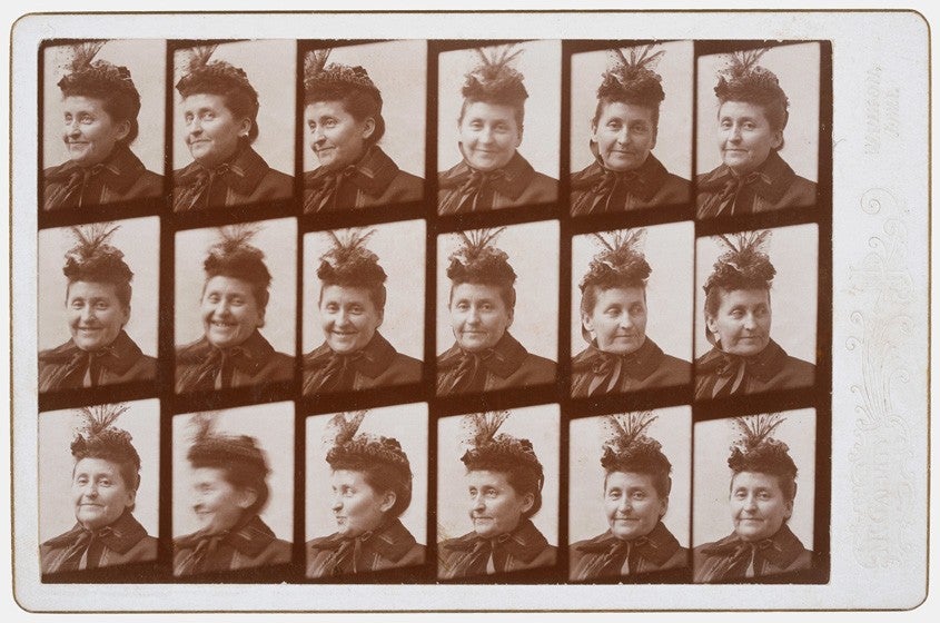 Retratos de una mujer, c. 1895